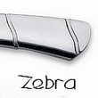 Jean-Philip Goldsmith - stainless steel table cutlery Zebra