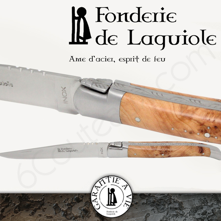 Coffret 6 couteaux de table laguiole vintage - RETIF
