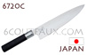 Couteau traditionnel japonais KAI sï¿½rie WASABI Black - couteau CHEF 6720C 
