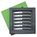 Coffret cadeau 6 couteaux de table Forge de Laguiole tout inox designer : Philippe STARCK